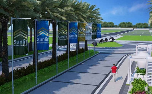 Sunlit Urbana Landscaping Development